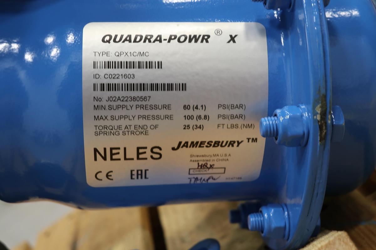 Unused Neles Jamesbury 11/27150C312271XTZ448 1.5" Air Operated Ball Valve #47644
