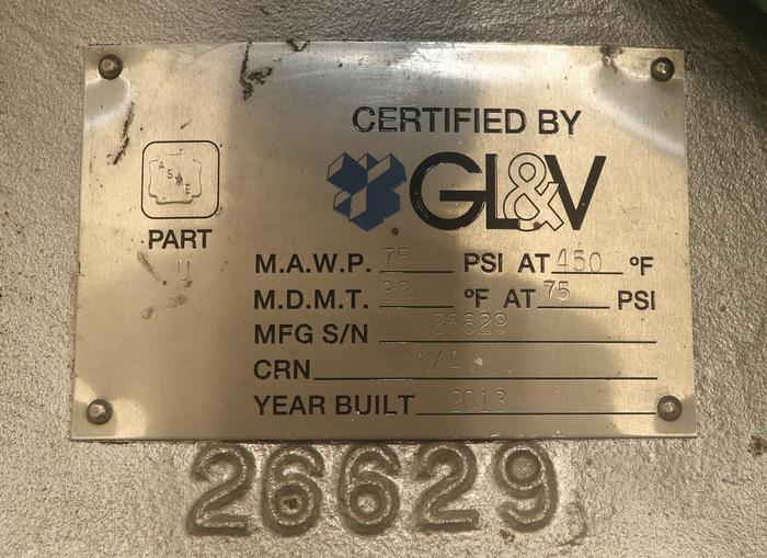 Unused GL&V Dryer Tending Head, 42" Diameter #45713