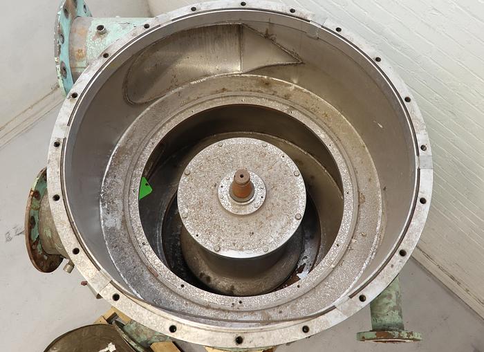 Used Bird Model 800 Pressure Screen Housing With Rotating assembly #46071