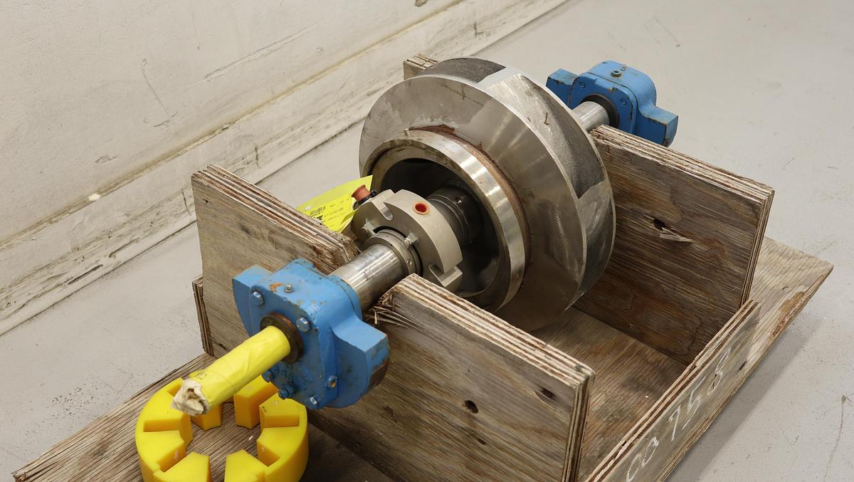 Refurbished Goulds 3410 8x10x14 Split Case Pump Rotating Assembly #46574