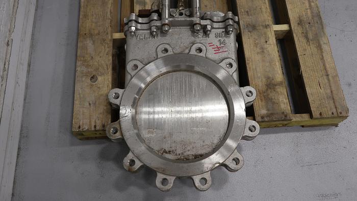 Unused Velan 14" Hand Operated Knife Gate Valve #46385