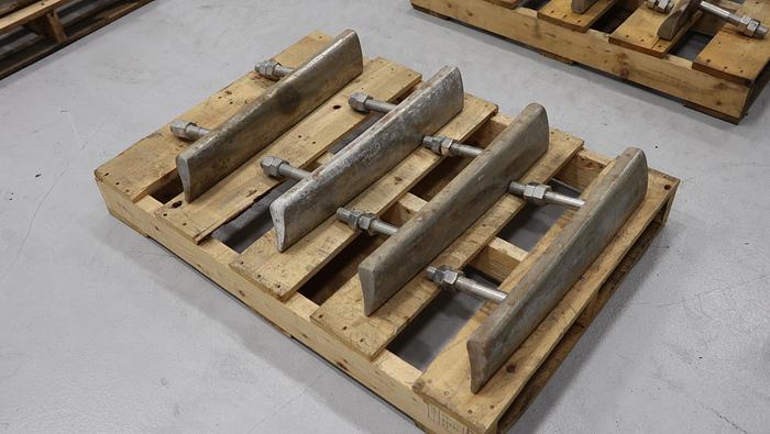 Used Black Clawson 24PSPH Foils for Rotor #45156