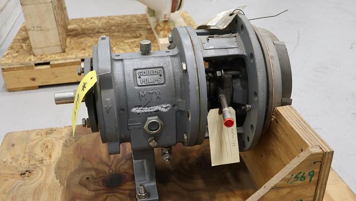 Used Goulds 3196 4x6x10G MTX Pump Power End #46426