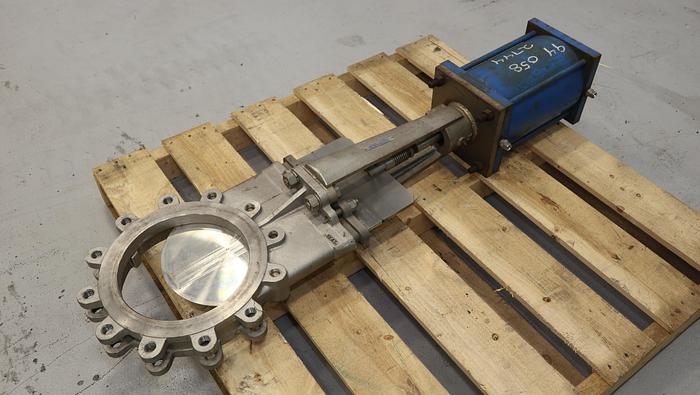 Used FNW 10" 65BM Air Operated Knife Gate Valve #46336
