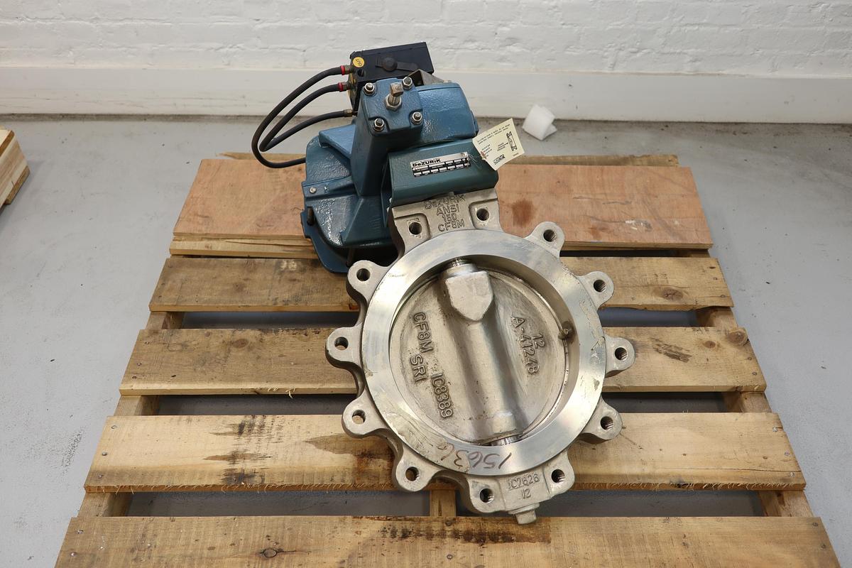 Unused Dezurik BHP 12" Air Operated Butterfly Valve #47506