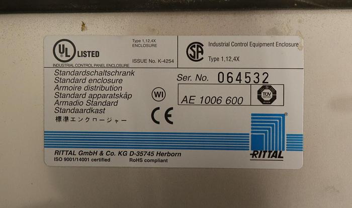 Used METSO HC-200B High Density Hydrocyclone Cleaner With Stand #45496