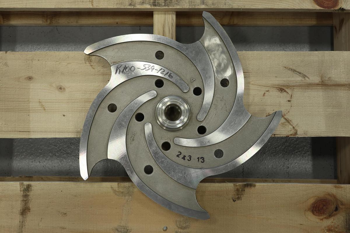 Unused Goulds 3196 MT 2x3x13 5-Vane Impeller #47477