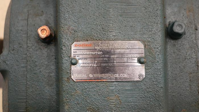 Unused Dodge 182CG38A18 Right Angle Gear Drive #45052