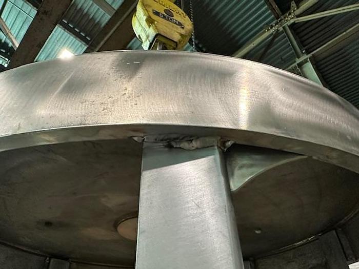 Used Fiberprep SPH-800 Pressure Screen 8-Foil Stainless Steel Rotator #43578