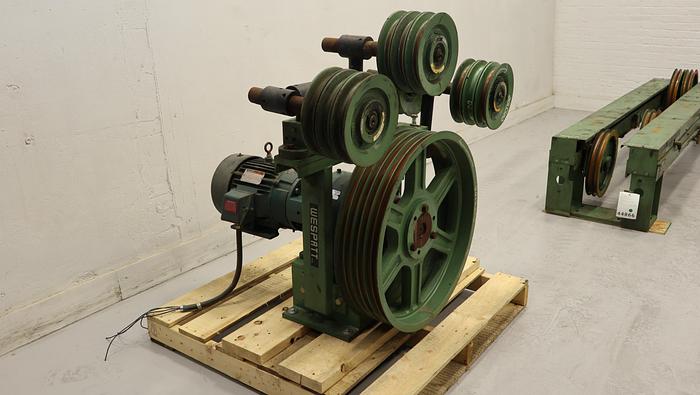 Used Wespatt WST Rope Stretcher System with Drive #44868