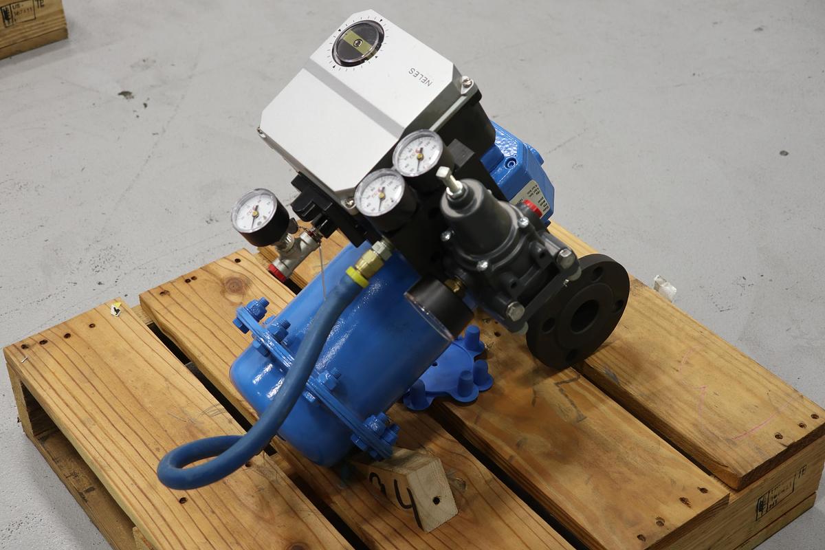 Unused Neles Jamesbury 11/27150C312271XTZ448 1.5" Air Operated Ball Valve #47645