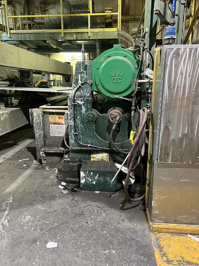 Used 7 Cylinder 110" Recycled Paperboard Machine #47044