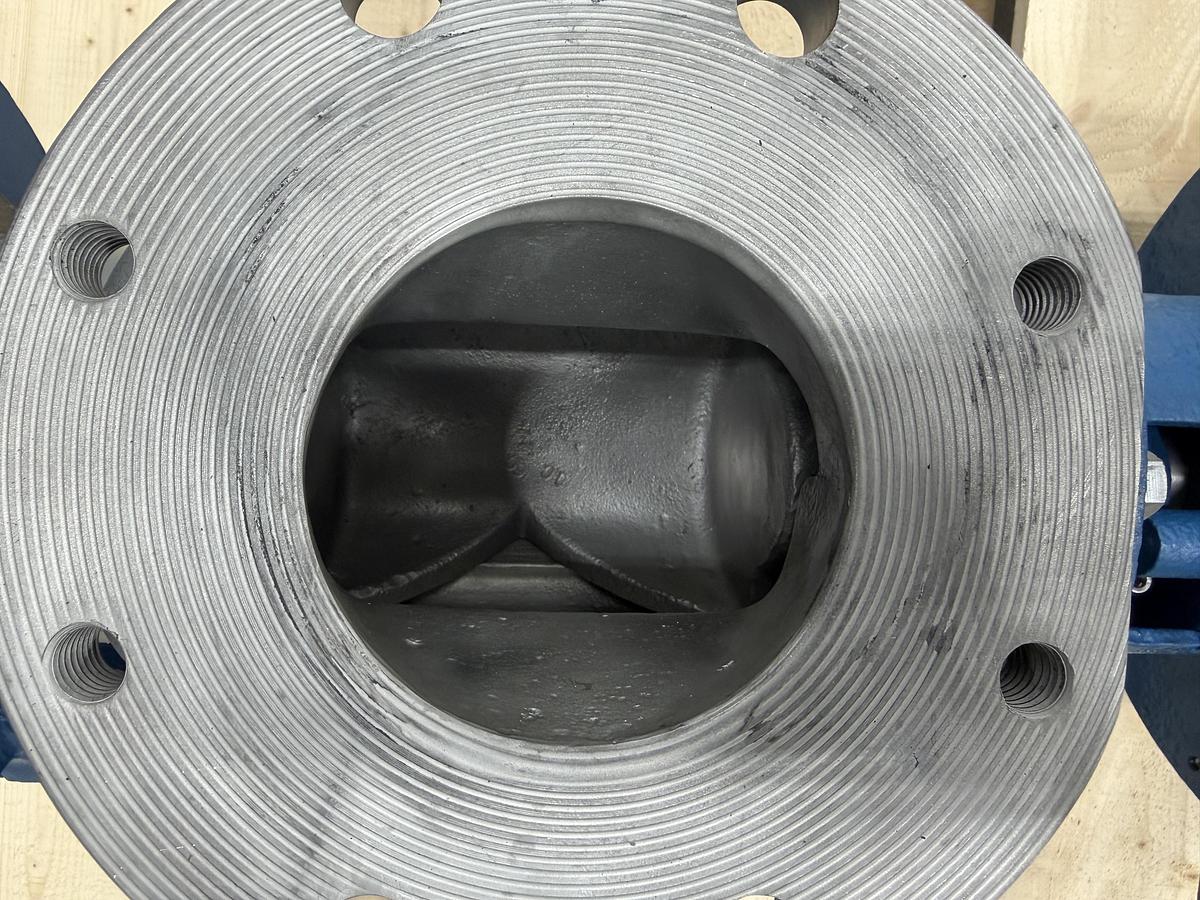 Unused Dezurik 4" Electronic Basis Weight Valve #46871