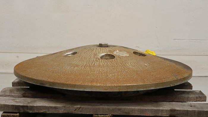 Unused 31" Diameter Stainless Steel Pulper Rotor Hub #44695