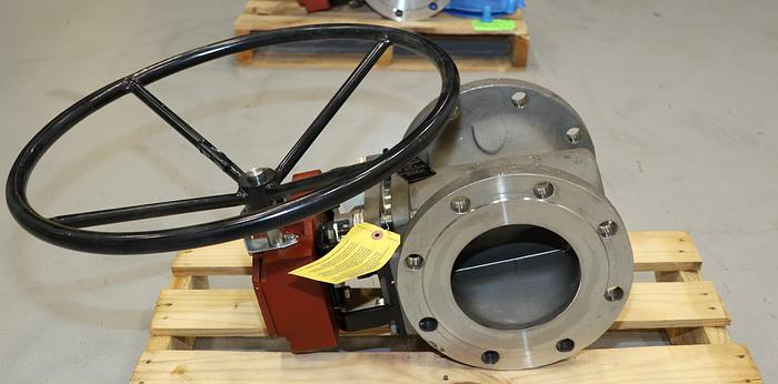 Unused Durco 6" Hand Operated Plug Valve #45850