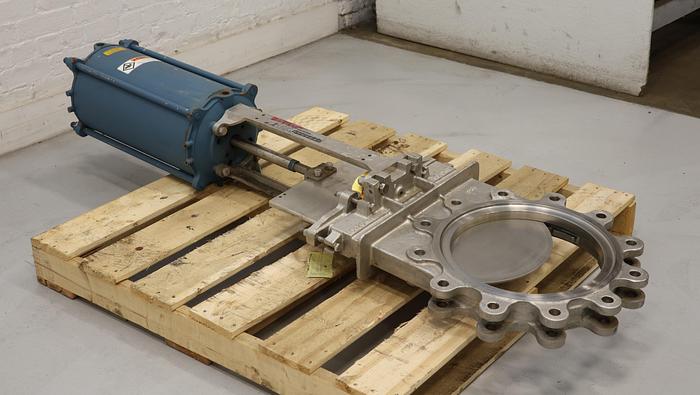 Used Dezurik 14" Air Operated Knife Gate Valve #44894