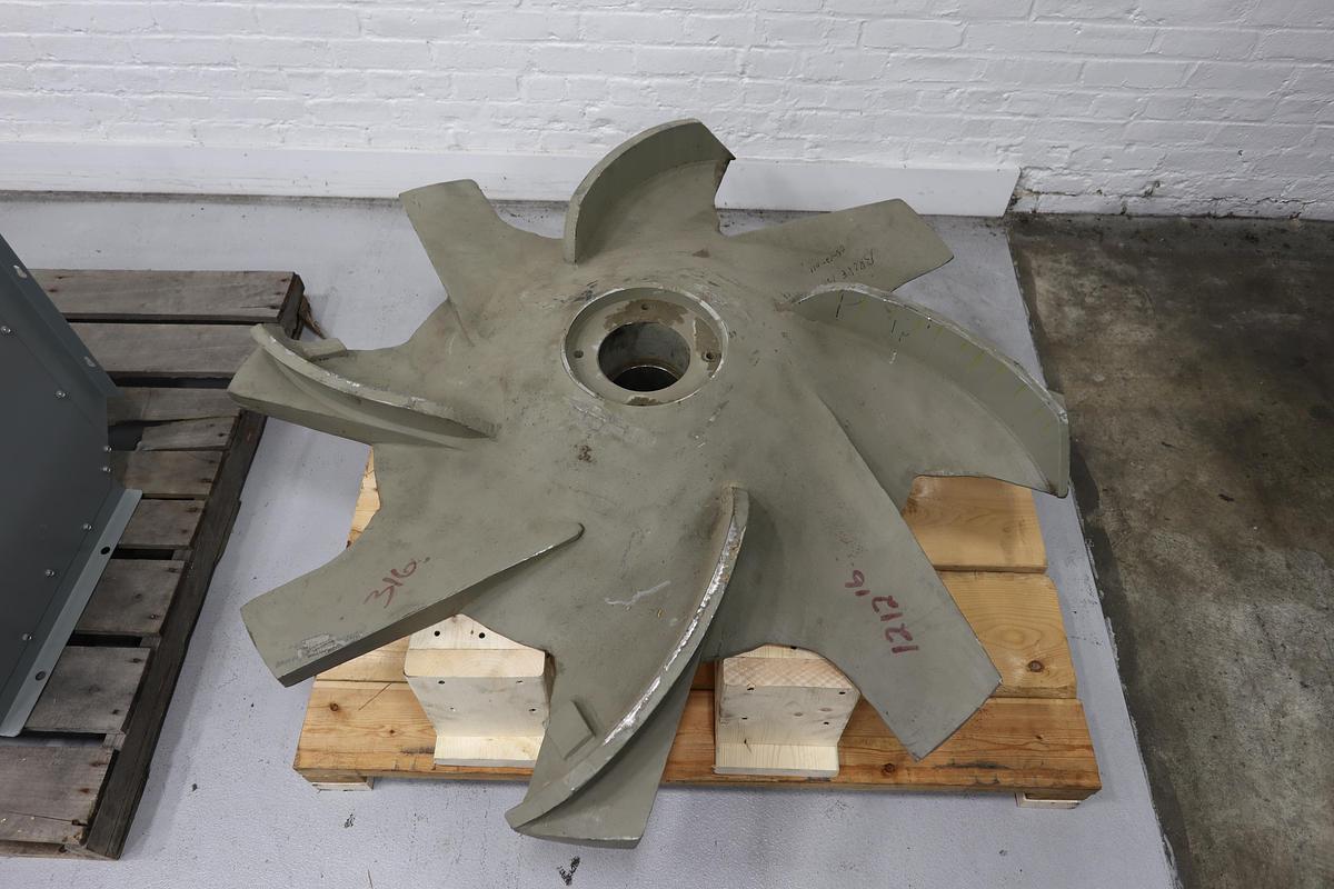 Unused Black Clawson 8-Vane Pulper Rotor #47596