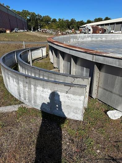 Used Krofta Supracell 62 Clarifier, 7714 GPM Capacity, SS #40629