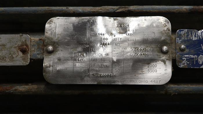 Used Reliance P40G2 AC Motor #45094