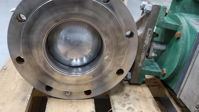 Used Fisher 8" V150 Air Operated Vee Ball Valve #46419