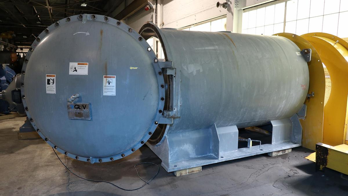 Used GL&V/Valmet M-50 Horizontal Pressure Screen #46667