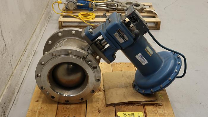 Refurbished Dezurik 10" Air Operated V-Ball Valve #45857