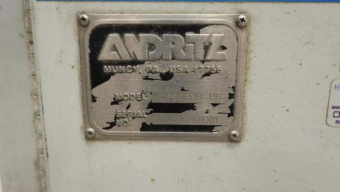 Used Andritz C099838-06 Disc Refiner Control Panel #45465