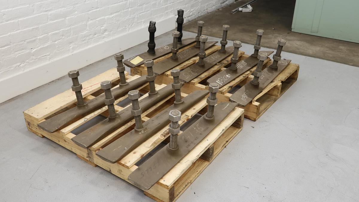 Unused Black Clawson 30PSPH Rotor Foils #46989