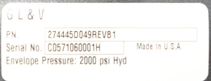 Refurbished GL&V Shaftless Winder Core Chuck Assembly #45832