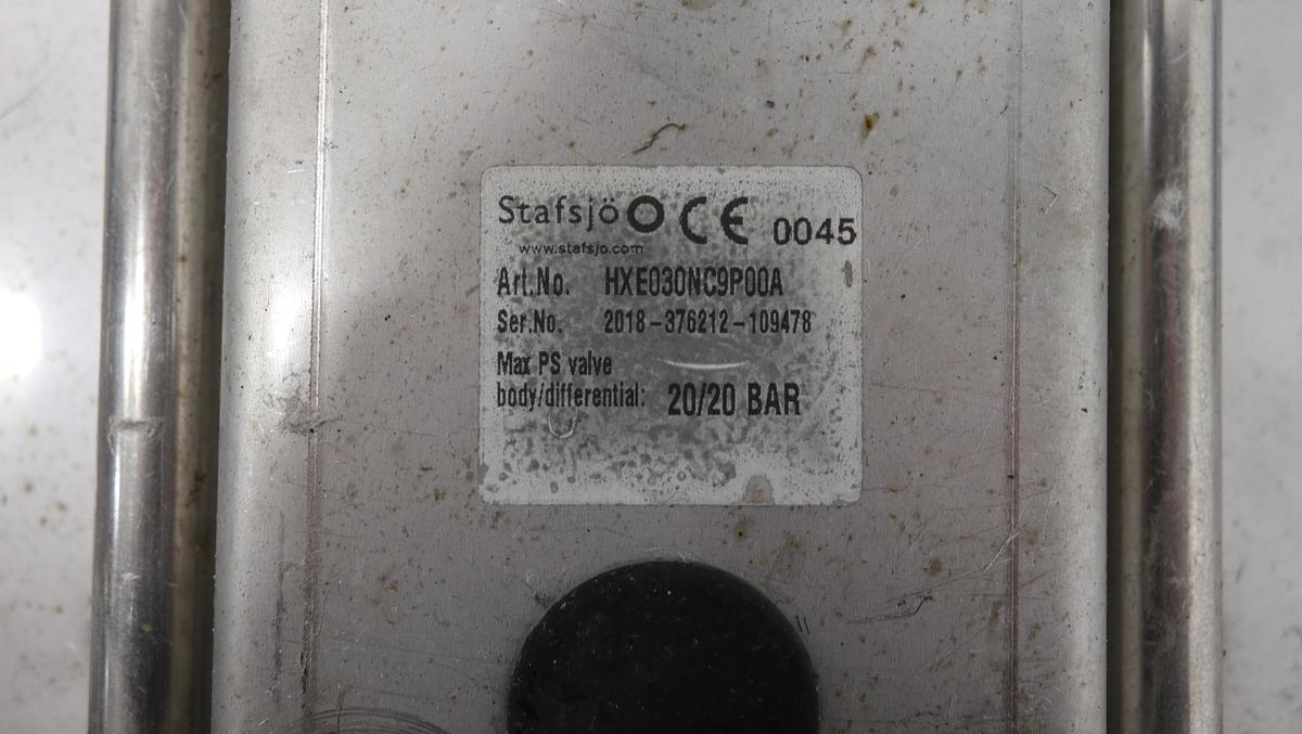 Unused Stafsjo 12" Air Operated Through Gate Valve #47278