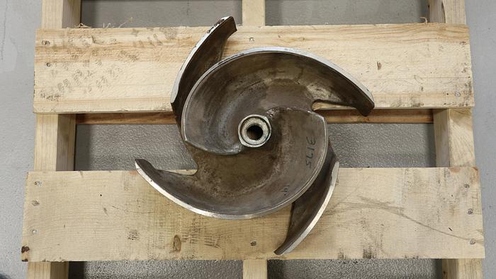 Unused Goulds 3175 6x8x14 2/4-Vane Impeller#45258