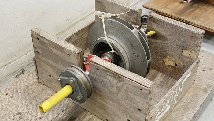 Used Goulds 3405 6x8x17 Pump Rotating Assembly #46502