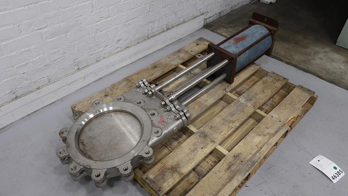 Unused Velan 14" Hand Operated Knife Gate Valve #46385
