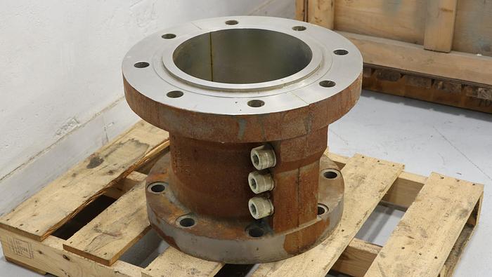 Unused Transition Piece For Compression Cone Assembly For Plug Screw Feeder #44813