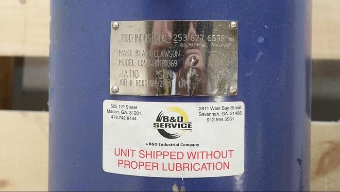 Refurbished BLACK CLAWSON Size 200 Hydraflaker Rotating Assembly #46093