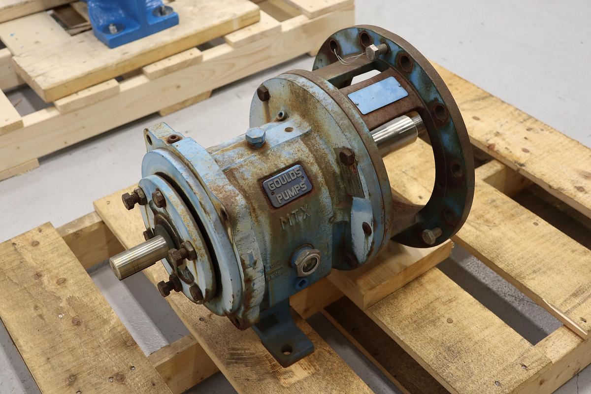 Used Goulds 3196 MTX Power End with 10" Frame Adapter  #47394