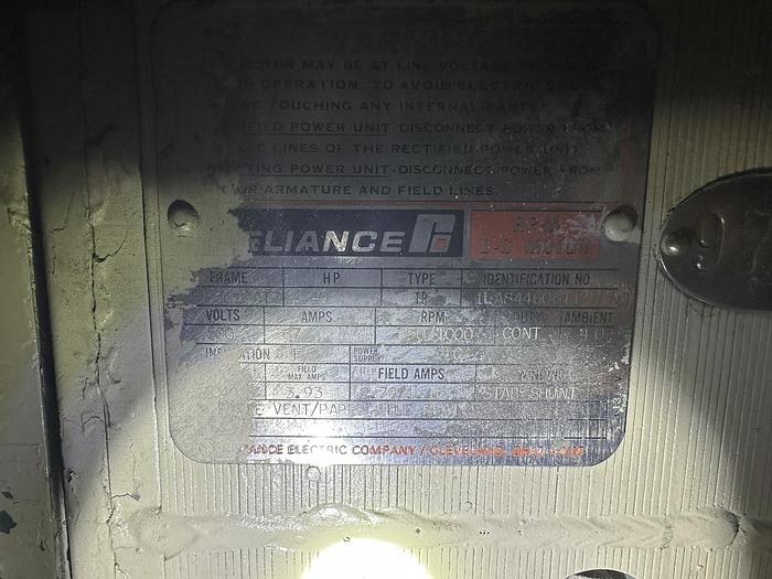 Used 88.5" JAGENBERG VARI-DUR REWINDER #45256