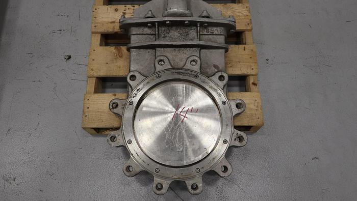 Unused Flow Control Components 14" Hand Operated Knife Gate Valve #46355