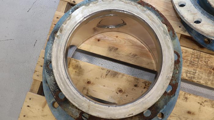 Used Goulds 3175 12x16 Transitional Clean Out Flange Adapter #45782