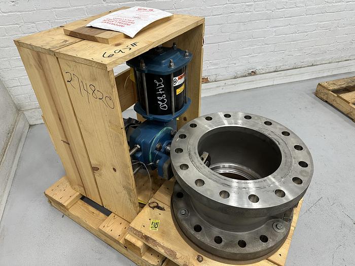 Used Dezurik VPB 12" Air Operated Vee Ball Valve #46430