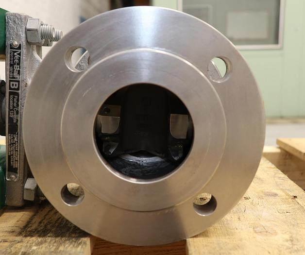 Used Fisher 3" V150 Series B Air Operated Vee Ball Valve #46257
