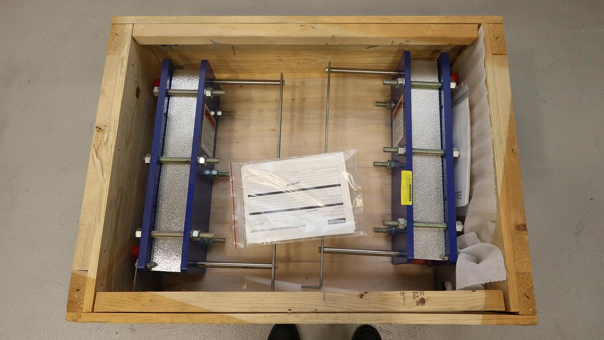 Used Alfa Laval Plate And Frame Heat Exchanger Accu-Therm Side Plate #46686