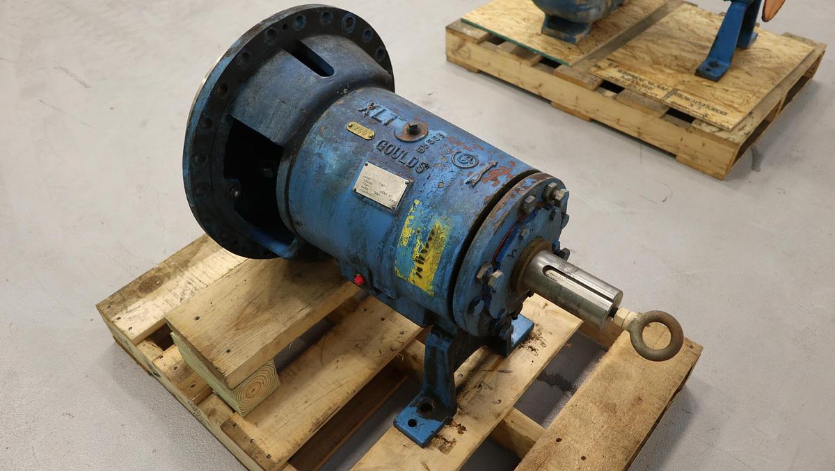 Used Goulds 3196 XLT Pump Power End With 15" Stuffing Box #46970