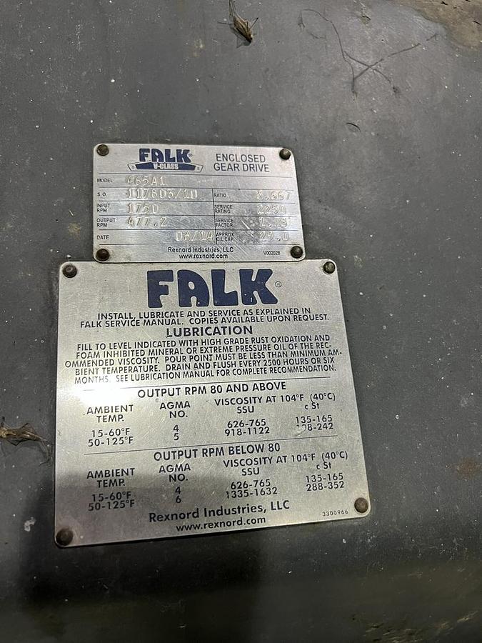 Used Andritz 42-TF-III 42" Twin Flow Refiner #46467