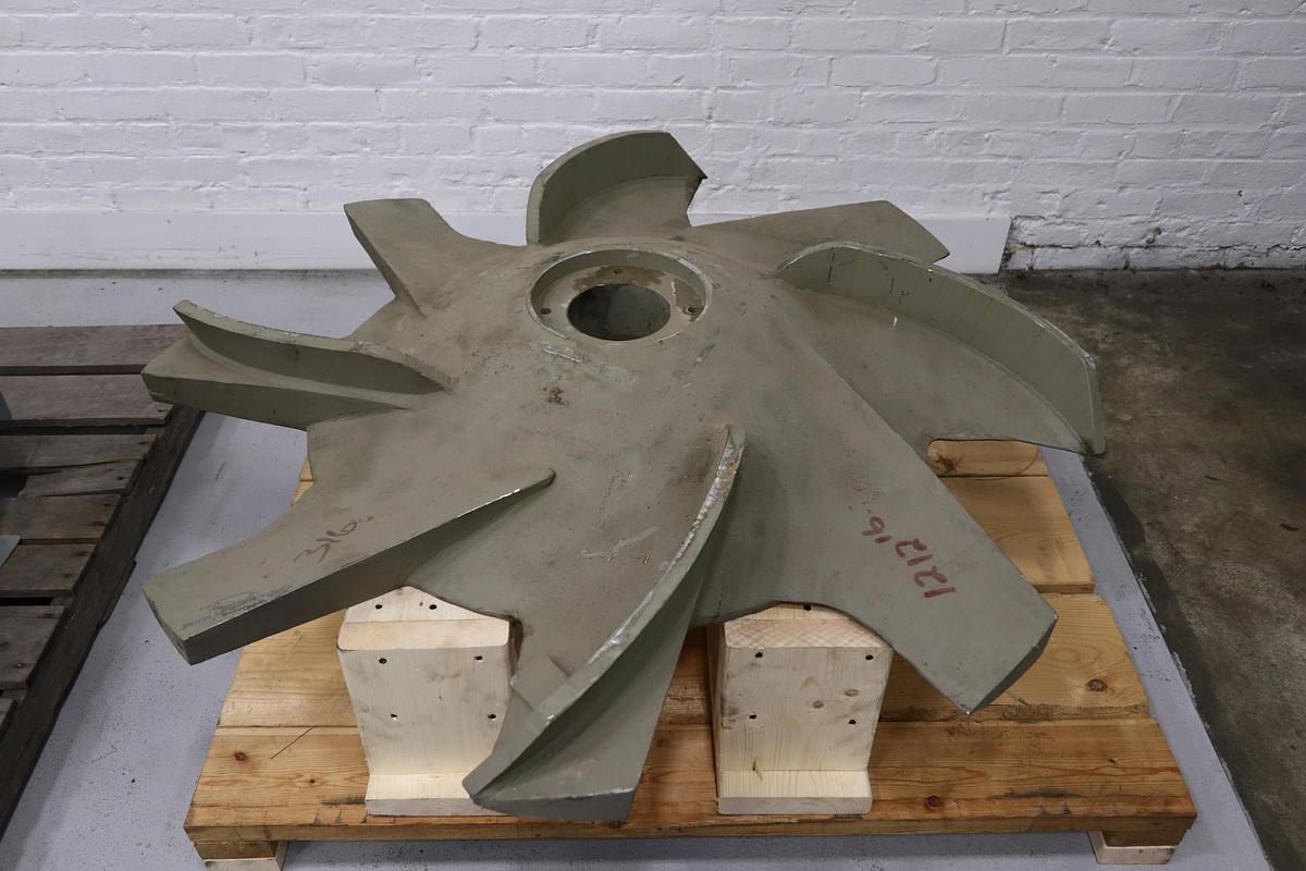 Unused Black Clawson 8-Vane Pulper Rotor #47596