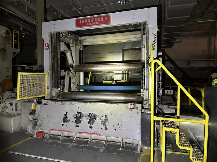 Used 88.5" JAGENBERG VARI-DUR REWINDER #45256