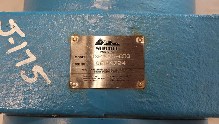 Unused Summit 1SPJ175-CDQ Progressing Cavity Pump #44723