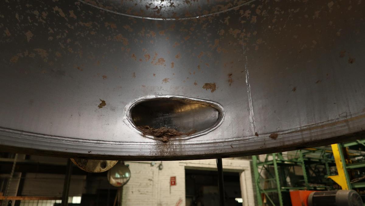 Used Kadant/Black Clawson 40-18 Float Purger With Motor Mount & Toshiba A/C Motor  #46725