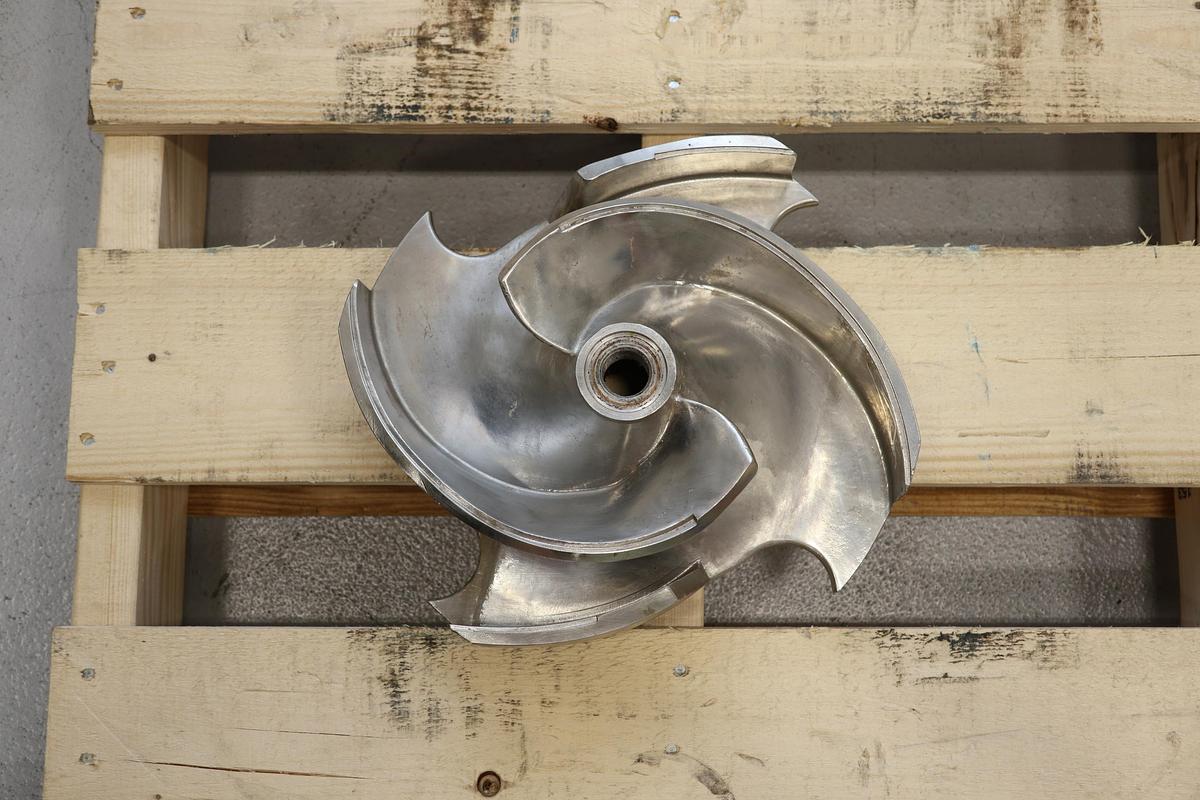 Used Goulds 3175 S 4x6x14 2/4-Vane Impeller #47445
