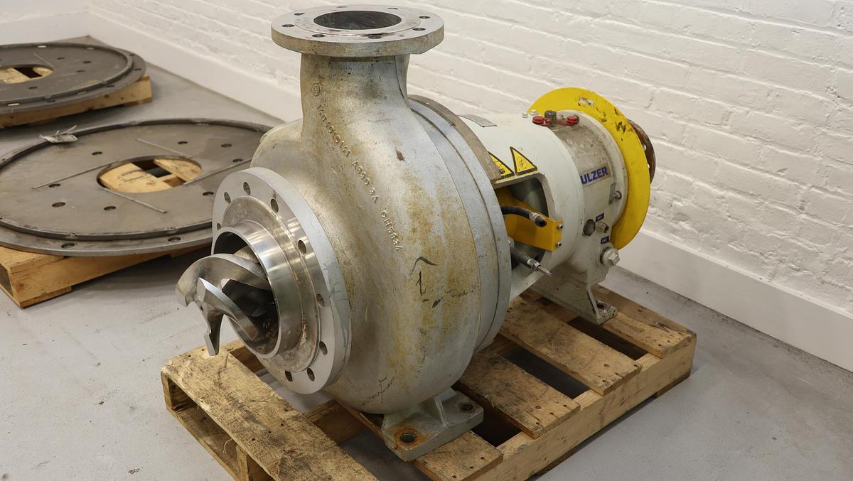 Used Sulzer MCE3P-150-V Medium Consistency Pump #46610